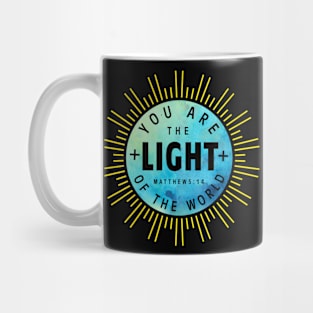 You Are The Light Christian Design Gifts Mug